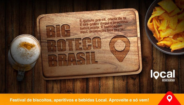 Local Americanas promove festival “Big Boteco Brasil”